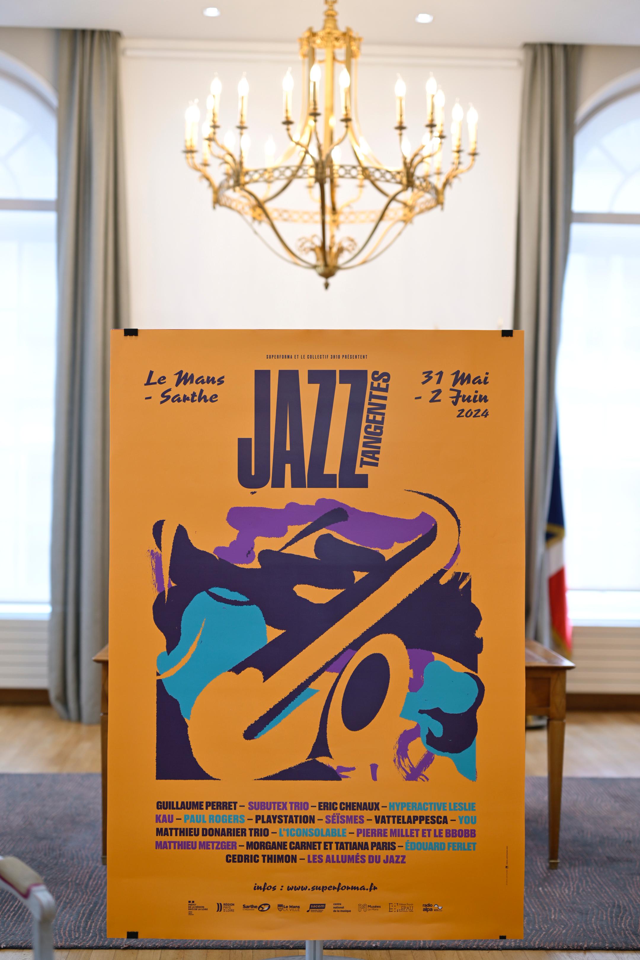 Affiche Jazz-Tangentes