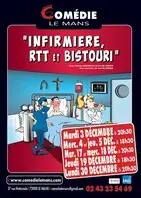 Infirmière RTT et bistouri