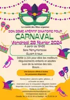 Apéritif dinatoire pour Carnaval