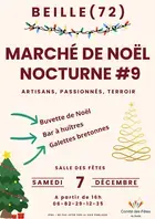 Marché de Noël nocturne