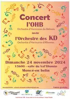 Concert de l'Orchestre d'Harmonie du Belinois (OHB)