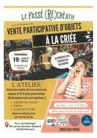 VENTE PARTICIPATIVE D'OBJETS A LA CRIEE - MAMERS