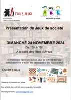 Présentation de Jeux de société