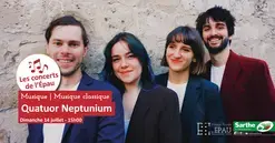 Quatuor Neptunium - Marie Rabatti, Sarah Walin, Vincent Brecheteau, Noé Viel