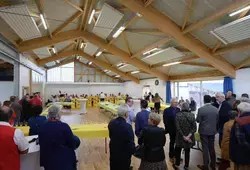 Requeil inauguration des locaux de la salle socio culturelle