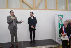 Requeil inauguration des locaux de la salle socio culturelle