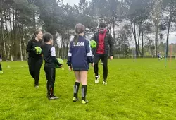 Les jeunes du club de Saint-Mars-la-Brière ont rencontré des joueurs du Mans FC !