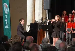 Concert de Sing'In Sarthe à l'Abbaye Royale de l'Épau