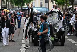 La parade des 24 Heures en centre-ville du Mans