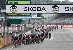 24 heures vélo skoda 2024 au Mans