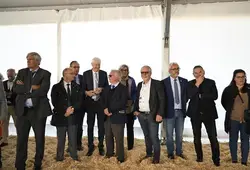 Inauguration de l'espace agricole de la Foire du Mans