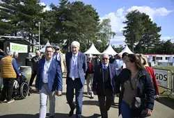 Inauguration de l'espace agricole de la Foire du Mans