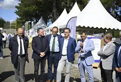 Inauguration de l'espace agricole de la Foire du Mans