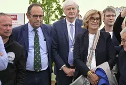 Inauguration de l'espace agricole de la Foire du Mans