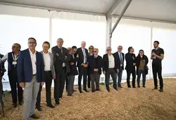 Inauguration de l'espace agricole de la Foire du Mans