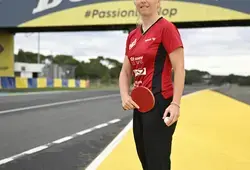 Photo officielle de l'équipe féminine du club sarthois Le Mans Sarthe Tennis de Table