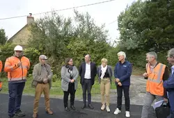 Poursuite des travaux de renforcement sur la RD 4 entre Poillé-sur-Vègre et le giratoire de la lune de Joué-en-Charnie (RD 4/RD 357)