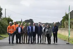 Poursuite des travaux de renforcement sur la RD 4 entre Poillé-sur-Vègre et le giratoire de la lune de Joué-en-Charnie (RD 4/RD 357)