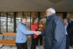 Remise des clés du nouveau gymnase de la Briqueterie : une reconstruction achevée