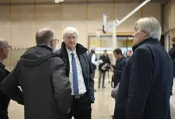 Remise des clés du nouveau gymnase de la Briqueterie : une reconstruction achevée