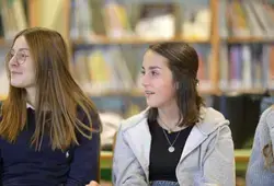 Un joueur du MSB rencontre des collégiens sarthois en classe !