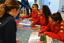 Le Département invite de jeunes Sarthoises à la rencontre de footballeuses du Mans FC !