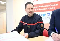 Signature de la convention entre la DDFIP et le SDIS de la Sarthe