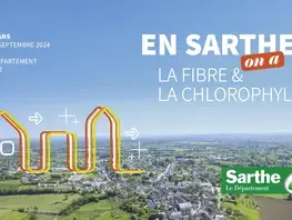 Foire du Mans : La fibre et la chlorophylle sur le stand du Département !