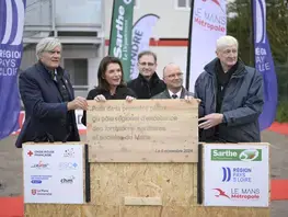 Formations sanitaires et sociales : première pierre pour le Pôle d'excellence en Sarthe