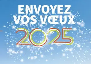 Envoyez vos vœux 2025 avec le Département !