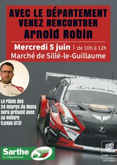 Rencontre avec Arnold Robin, pilote des 24h du Mans