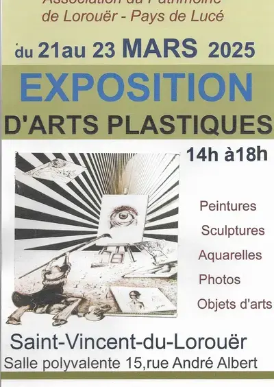 Exposition de  15 artistes dans des domaines plastiques différents