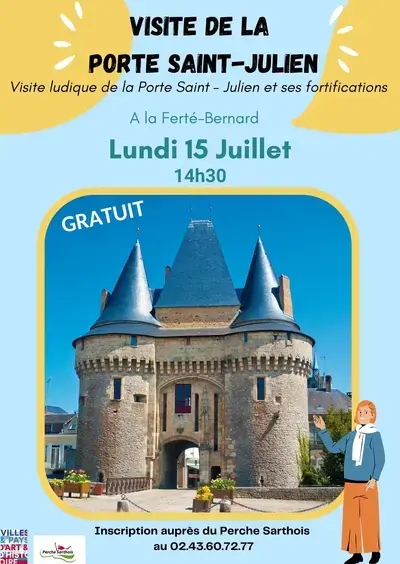 Visite ludique : La porte Saint-Julien et les vestiges de la fortification de la ville