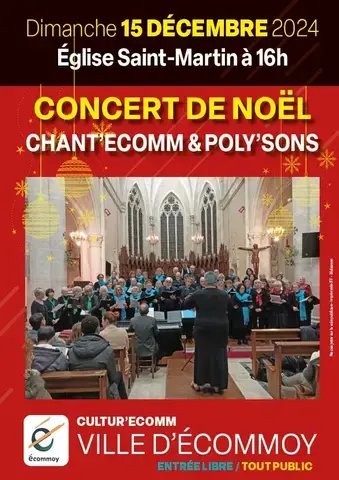 Concert de Noël - Chant'Ecomm & Poly'sons