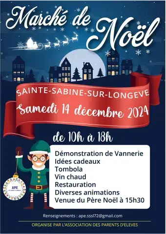 Marché de Noël - Sainte-Sabine-Sur-Longève