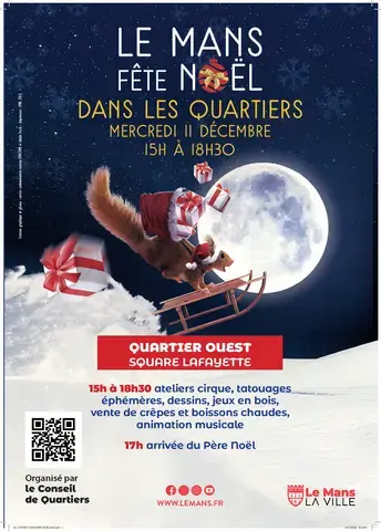 Fête de Noël du Conseil des quartiers Ouest