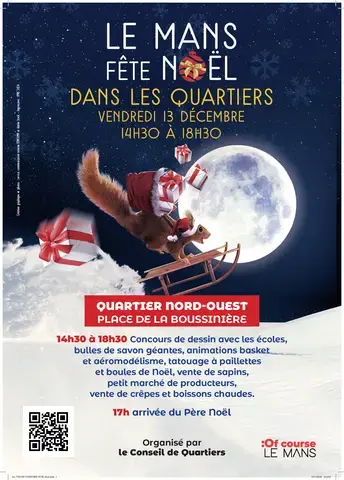 Fête de Noël du Conseil des quartiers Nord-Ouest