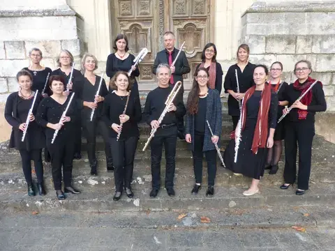 Concert de l'ensemble de flûtes Bois DoRé