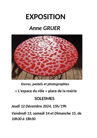 Exposition d'Anne Gruer