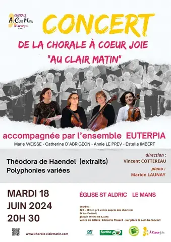 Chorale A Coeur Joie "Au Clair Matin"