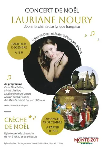 Concert de Noël avec Lauriane Noury