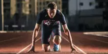 Le double médaillé olympique Christophe Lemaitre en conférence à l'Abbaye Royale de l'Epau 