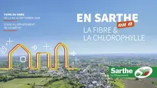 Foire du Mans : La fibre et la chlorophylle sur le stand du Département !