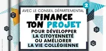 Finance ton projet pour améliorer la vie collégienne grâce à l'appel à projets !