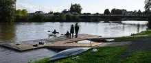 À Sablé-sur-Sarthe, inauguration de la base nautique canoë-kayak