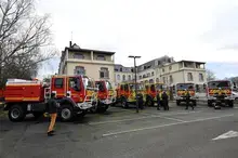 Arrivée de nouveaux camions citerne feu de forêt au SDIS72