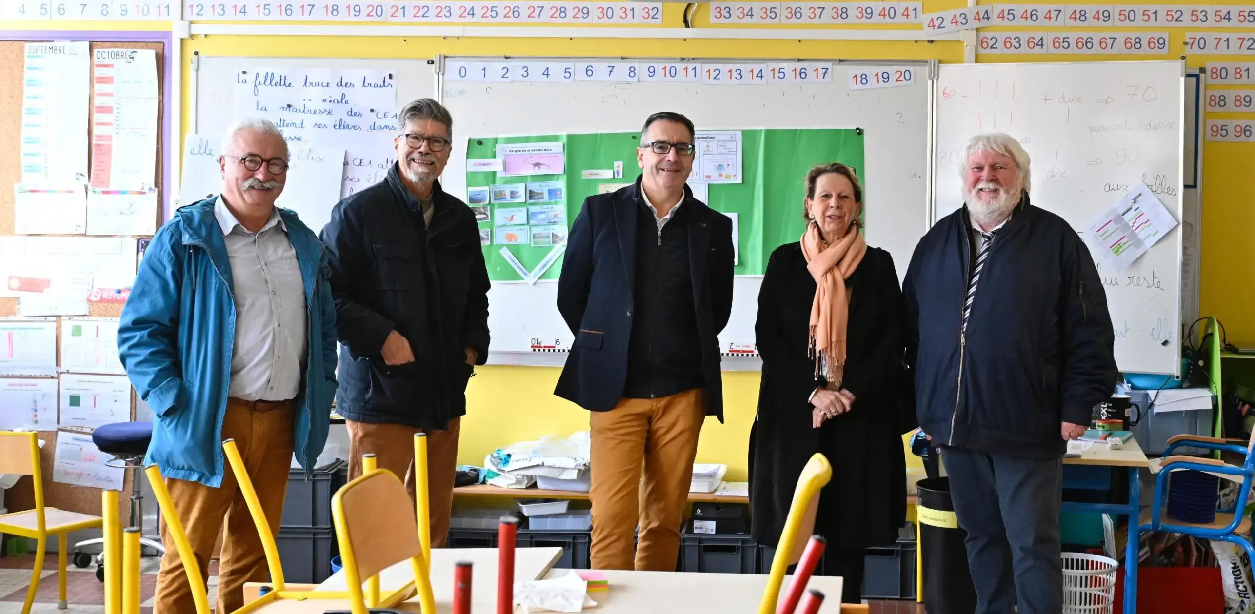 Inauguration des travaux de rénovation énergétique du groupe scolaire de Saint-Corneille 