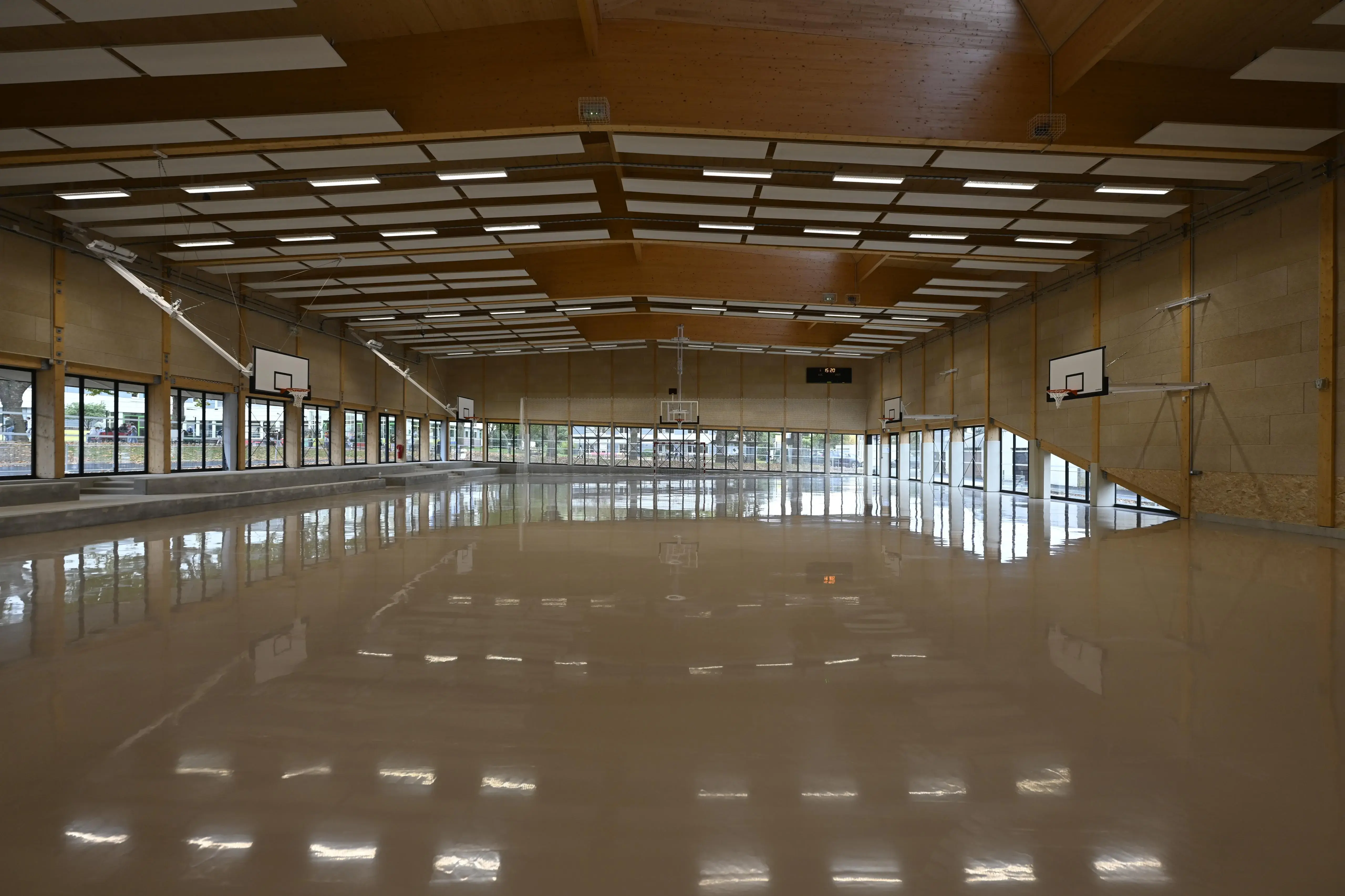 Remise des clés du nouveau gymnase de la Briqueterie : une reconstruction achevée