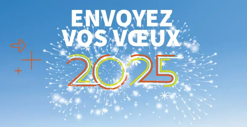 Envoyez vos vœux 2025 avec le Département